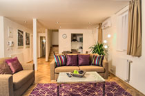Duplex two bedroom Prague apartment rental