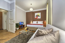 Great Prague studio rental with outstanding location