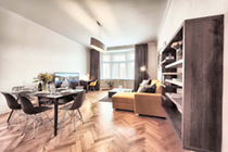 Exclusive Prague two-bedroom apartment rental